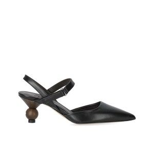 Max Mara Palo Black Slingback Pump - NWT